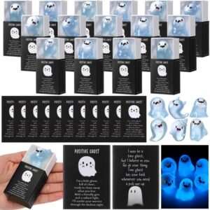 🎃Halloween Sale 👻Glow in the Dark Mini Ghost Figures with Box