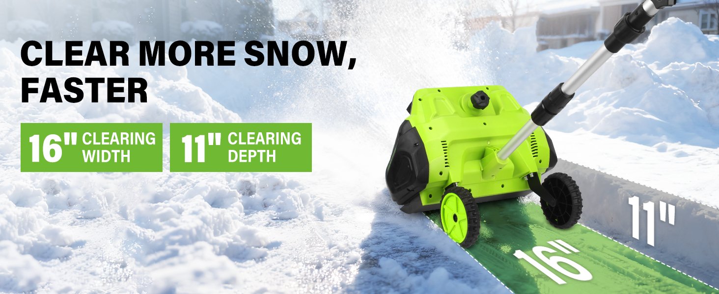 cordless snow blower